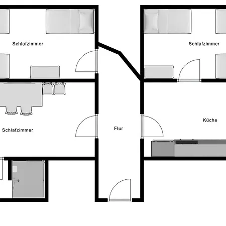 T&k - - Comfortable 1-3 Apartment