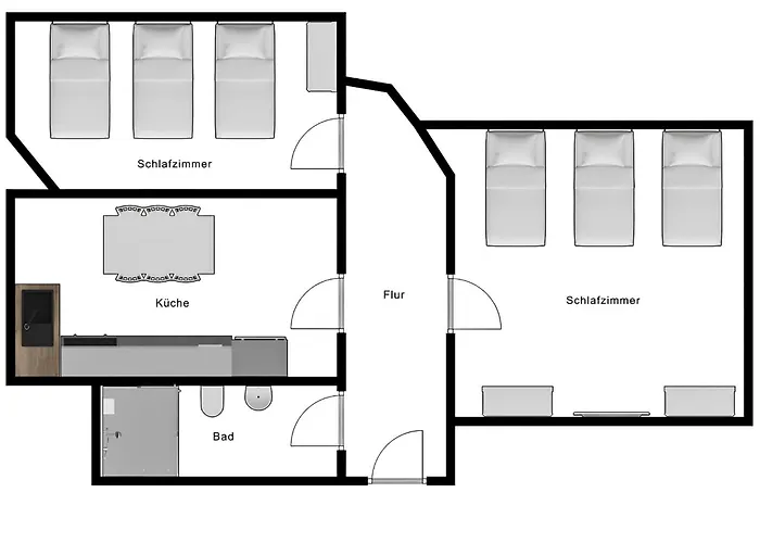 T&k - - Comfortable 1-3 * Herne